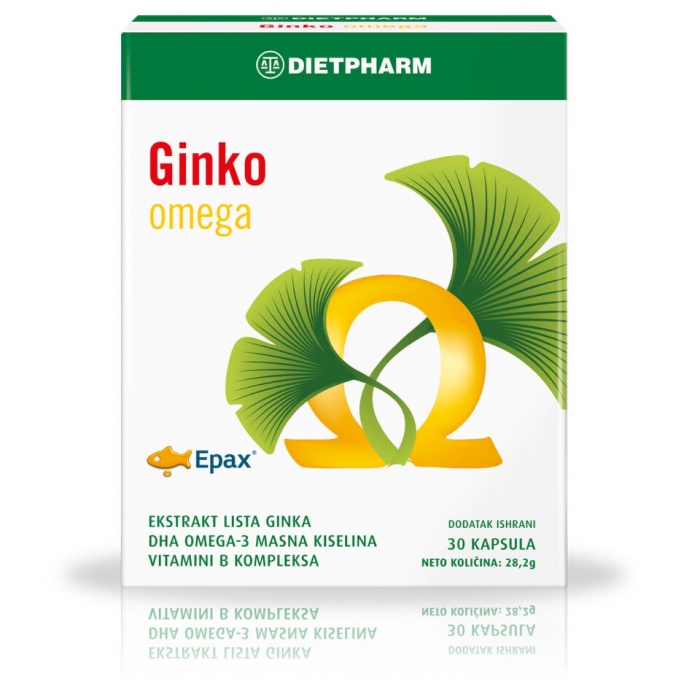 Dietpharm Ginko omega 30 kapsula