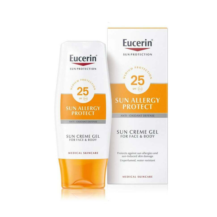 Eucerin krem-gel za zaštitu od sunca i od alergija SPF 25 150 ml