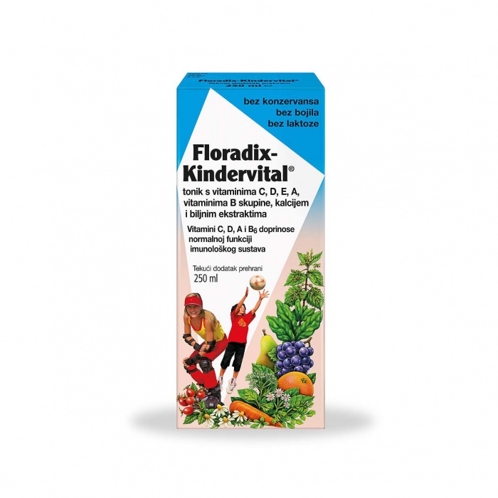 Floradix kindervital sirup za djecu 250 ml