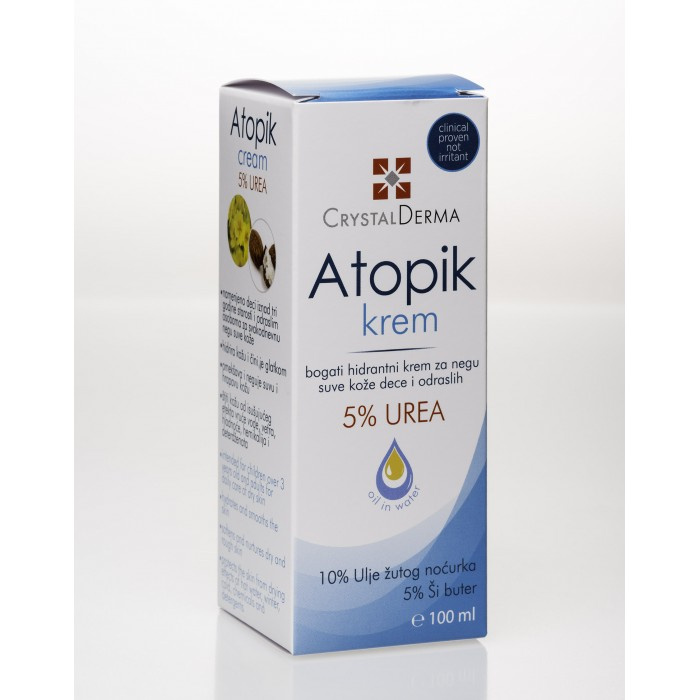 Crystal Derma atopik krem sa 5% uree 100 ml