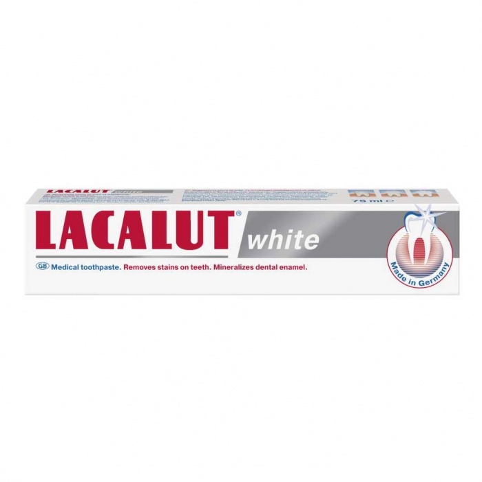 Lacalut white pasta za zube 75 ml
