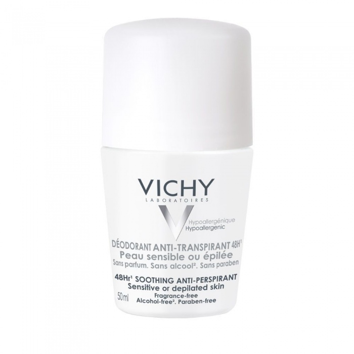 Vichy Deo roll-on za regulaciju znojenja osjetljive kože 50 ml