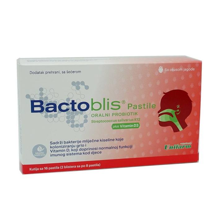 Bactoblis 16 pastila