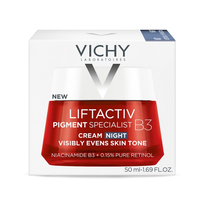 Vichy Liftactiv B3 Anti-Dark Spots Noćna krema protiv hiperpigmentacijskih mrlja sa čistim retinolom 50 ml