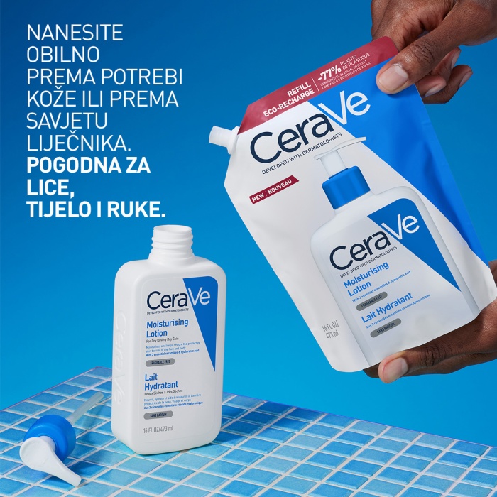 CeraVe Hidratantni losion za suvu do vrlo suvu kožu Refill 473ml