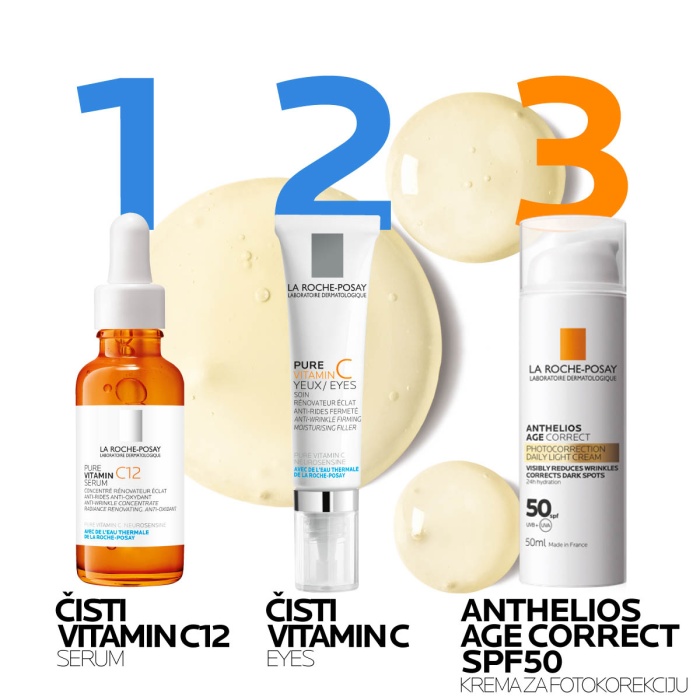 La Roche Posay PURE VITAMIN C12 Serum protiv bora za vraćanje sjaja 30 ml