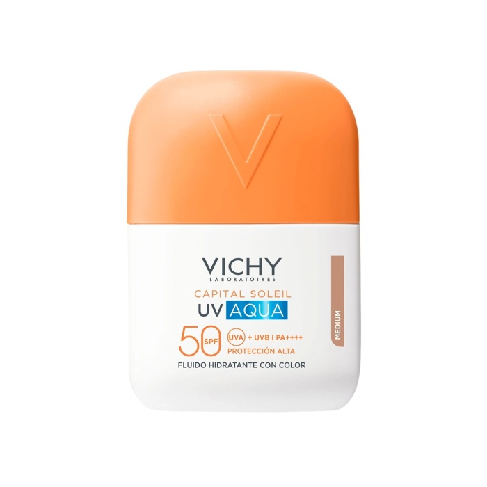 Vichy Capital Soleil UV Aqua medium tonirani hidratantni fluid SPF50 visoka zaštita 50 ml
