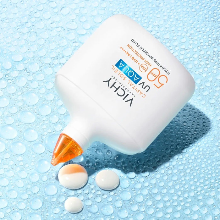 Vichy Capital Soleil UV Aqua nevidljivi hidratantni fluid SPF50 visoka zaštita 50 ml