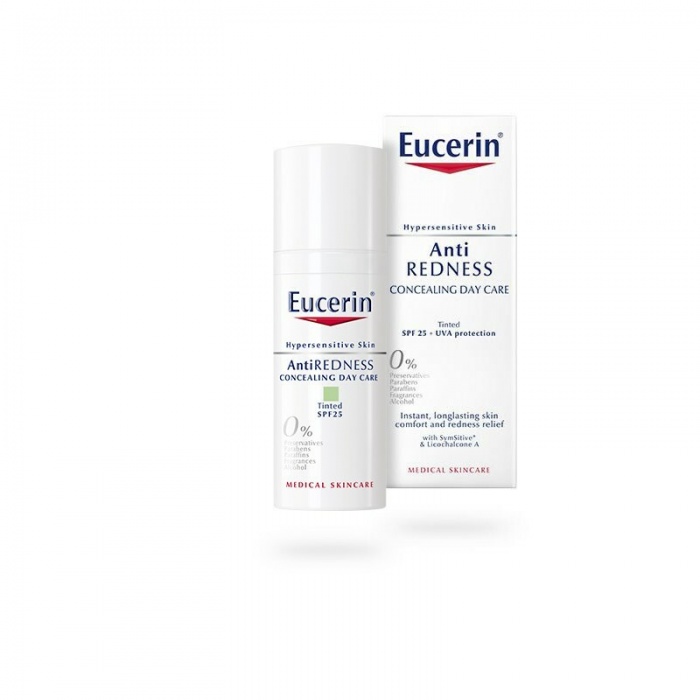 Eucerin Anti-Redness dnevna krema protiv crvenila sa zelenim pigmentima SPF 25 50 ml