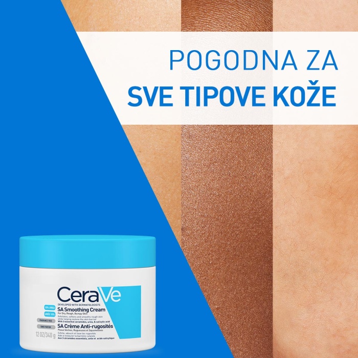CeraVe SA Smoothing krema za zaglađivanje suhe i grube kože 177 ml