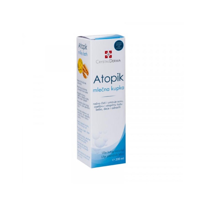 Crystal Derma Atopik mliječna kupka 200 ml