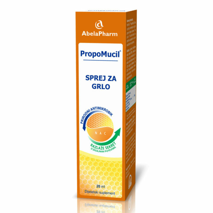 Propomucil sprej za grlo 20 ml
