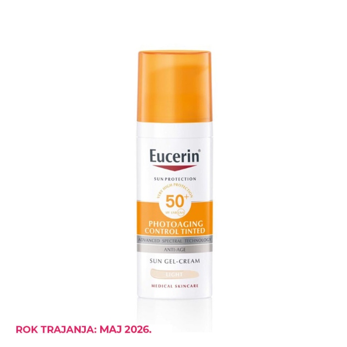 Eucerin Anti-age tonirana krema za zaštitu od sunca SPF 50+ light 50 ml