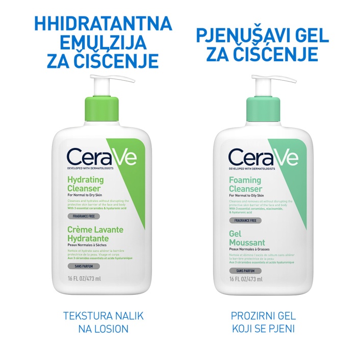 CeraVe Hidratantna emulzija za čišćenje za normalnu do suhu kožu 1 l