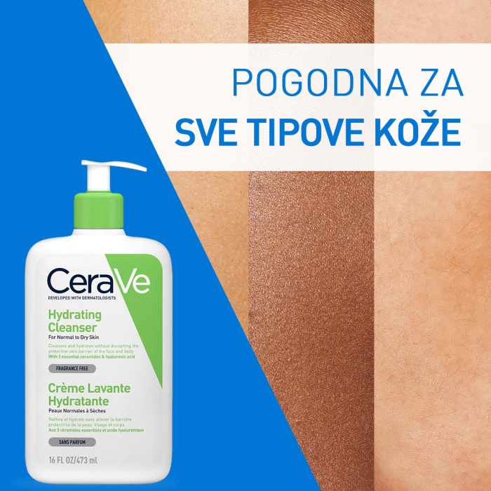 CeraVe Hidratantna emulzija za čišćenje za normalnu do suhu kožu 1 l