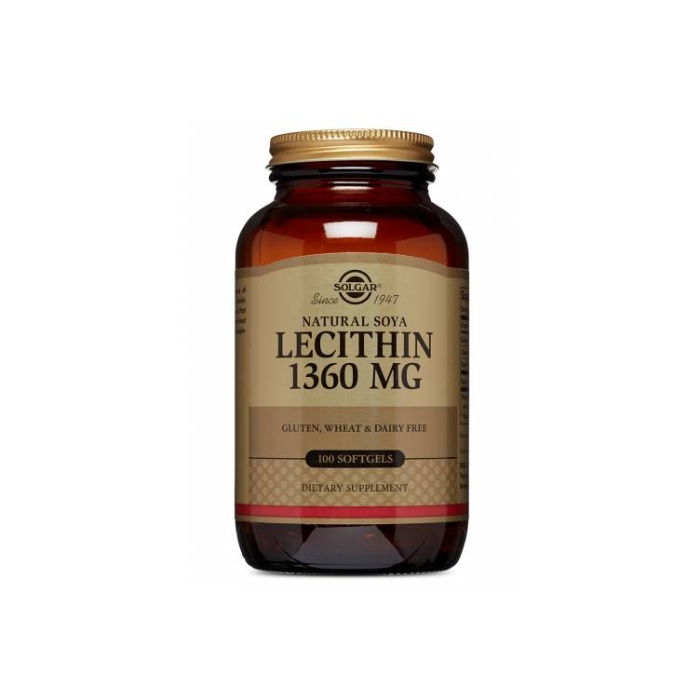 Solgar lecitin 1360 mg 100 kapsula