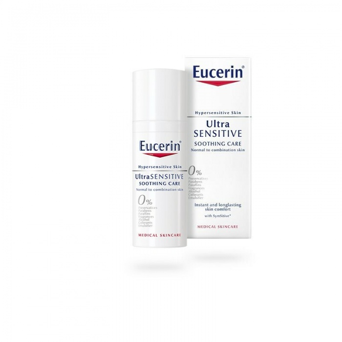 Eucerin UltraSensitive fluid za normalnu i mješovitu kožu lica 50 ml